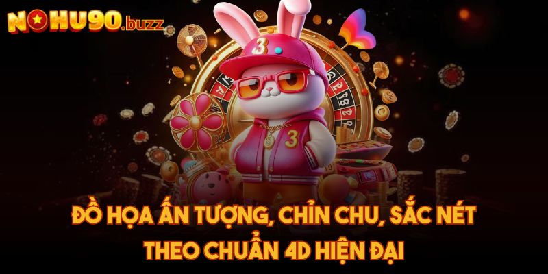 Đồ họa ấn tượng, chỉn chu, sắc nét theo chuẩn 4D hiện đại